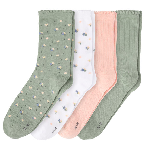 4 Paar Damen Socken im Set