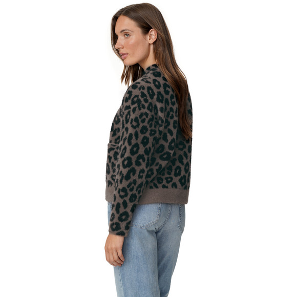 Damen Strickjacke mit Druckknopfleiste