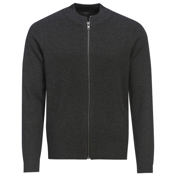Herren Strickjacke in Unifarben
