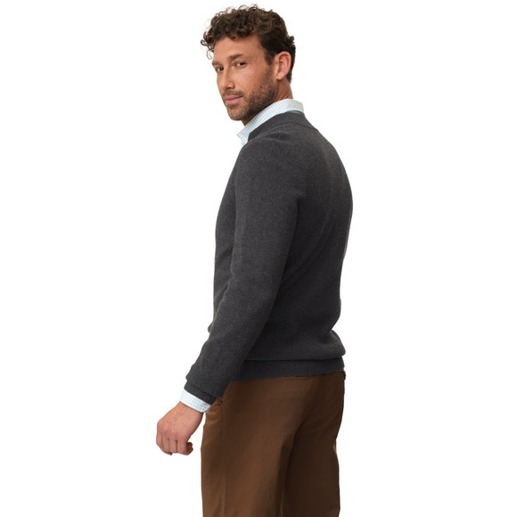Herren Strickjacke in Unifarben