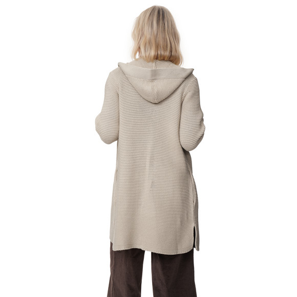 Damen Strickjacke mit Kapuze