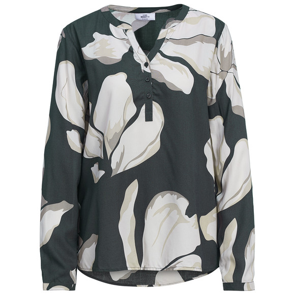 Damen Bluse mit Turn-up-Ärmeln