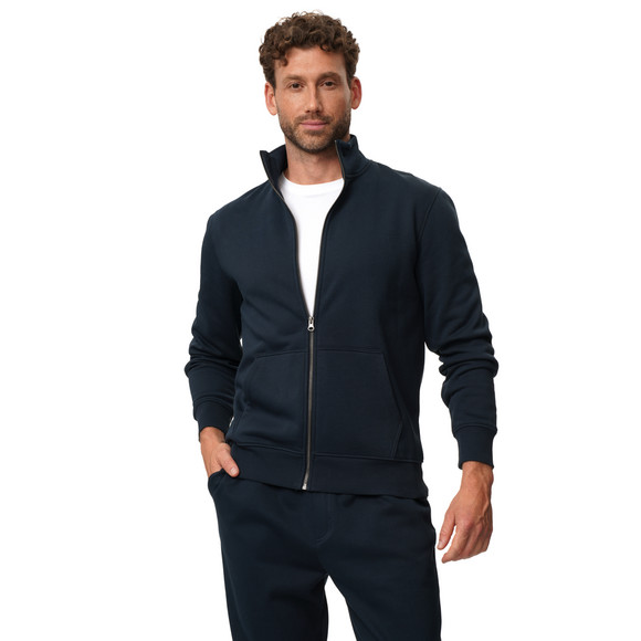 Herren Sweatjacke mit Stehkragen