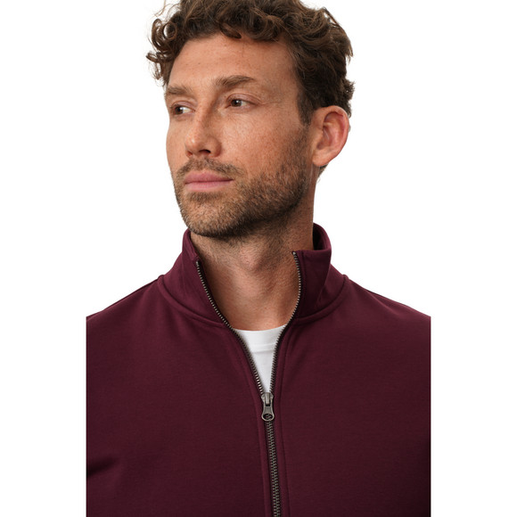 Herren Sweatjacke mit Stehkragen