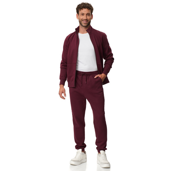 Herren Sweatjacke mit Stehkragen