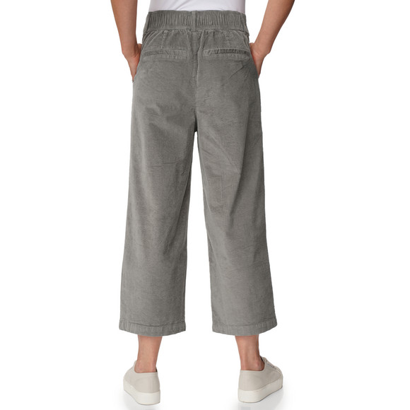 Damen Cord-Culotte mit breitem Bund