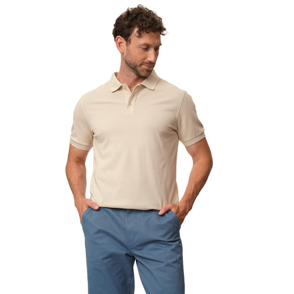 Herren Poloshirt in Piqué-Struktur