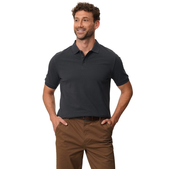 Herren Poloshirt in Piqué-Struktur