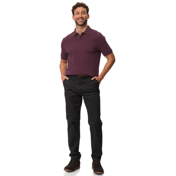 Herren Poloshirt in Piqué-Struktur