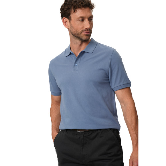 Herren Poloshirt in Piqué-Struktur