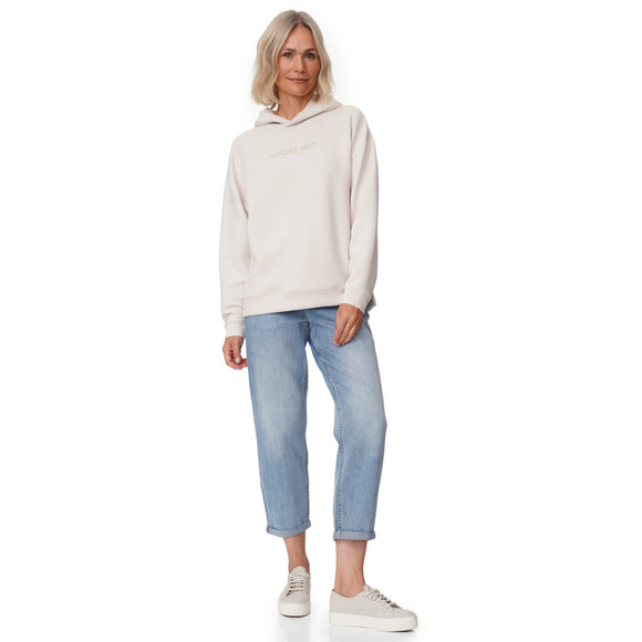 Damen Modal-Hoodie mit Stickerei