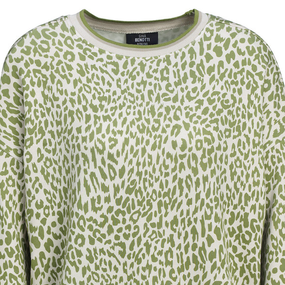 Damen Modalshirt mit Animal-Print