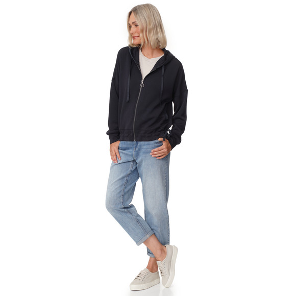 Damen Modal-Jacke mit Kapuze
