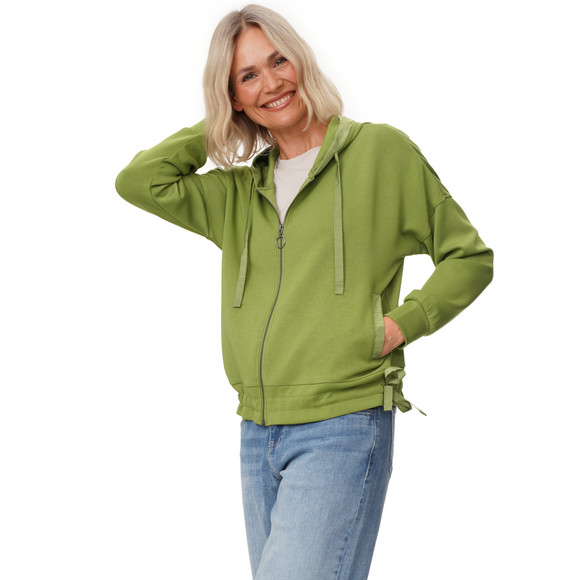 Damen Modal-Jacke mit Kapuze