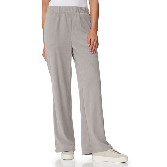 Damen Cordhose mit weitem Bein