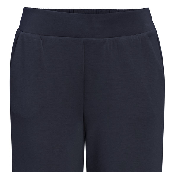 Damen Modal-Wide-Leg-Hose mit Taschen