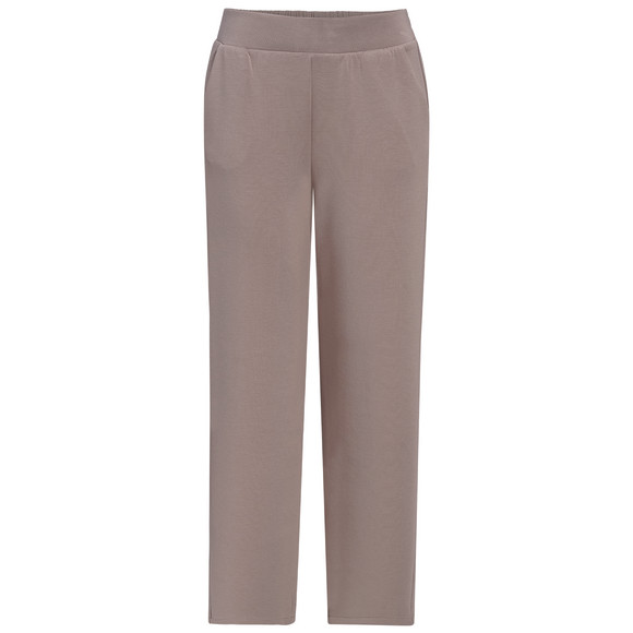 Damen Modal-Wide-Leg-Hose mit Taschen