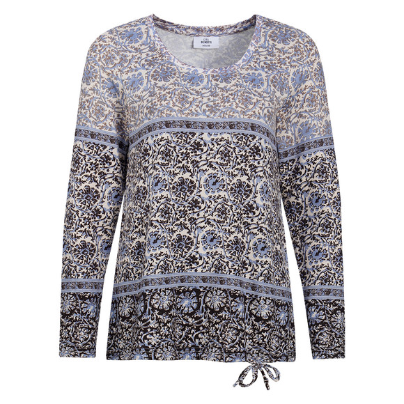 Damen Langarmshirt aus Feinstrick