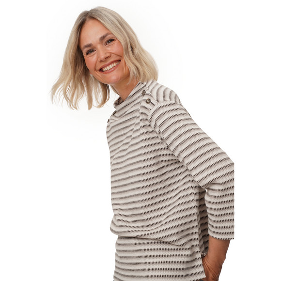 Damen Pullover mit Stehkragen