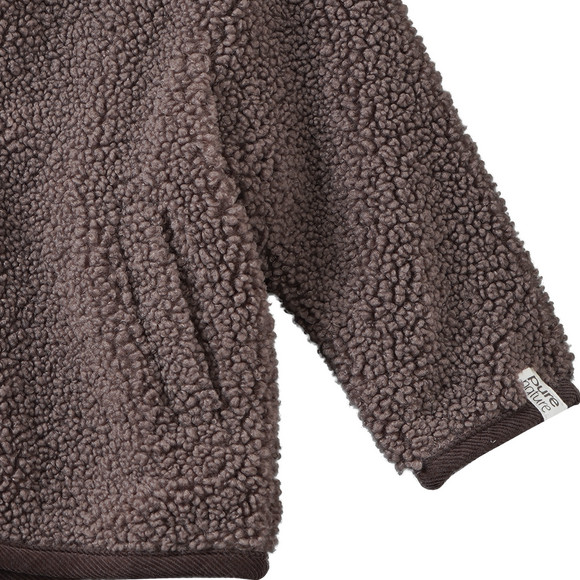 Baby Teddyjacke mit Stehkragen