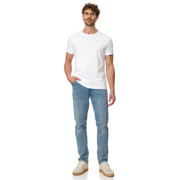 Herren Slim-Jeans in Denim-Optik