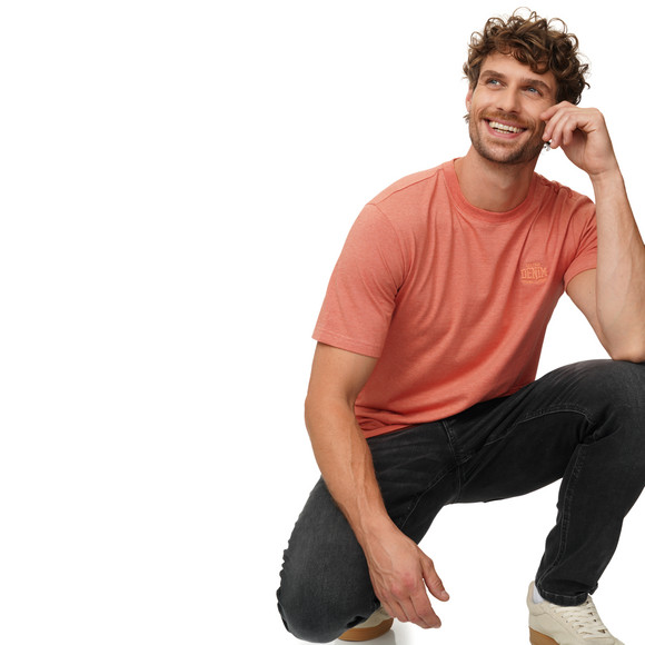 Herren T-Shirt mit Stickerei