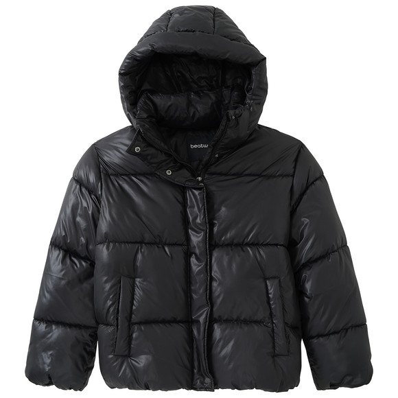Mädchen Steppjacke glänzend