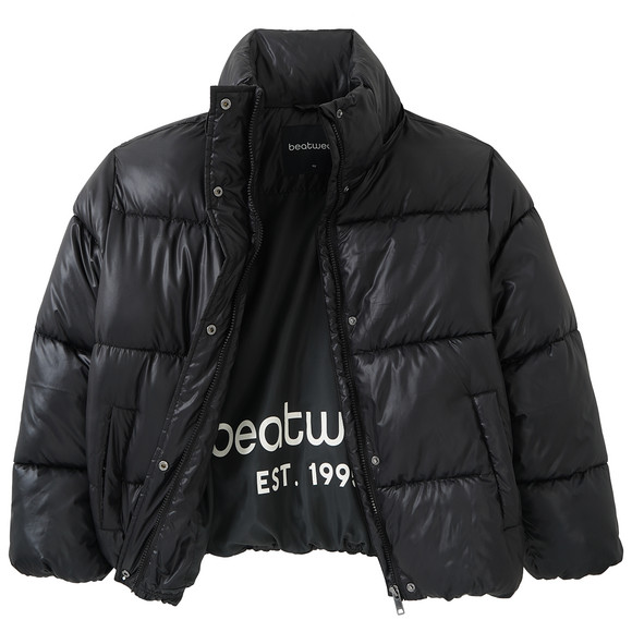 Mädchen Steppjacke glänzend