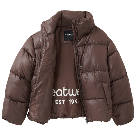 Mädchen Steppjacke glänzend