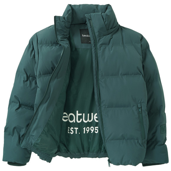 Jungen Winterjacke mit abnehmbarer Kapuze