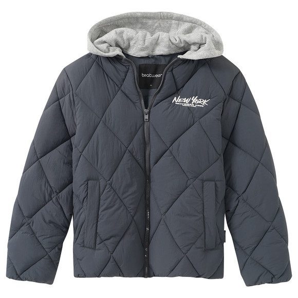 Jungen Steppjacke mit Kapuze