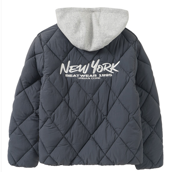 Jungen Steppjacke mit Kapuze