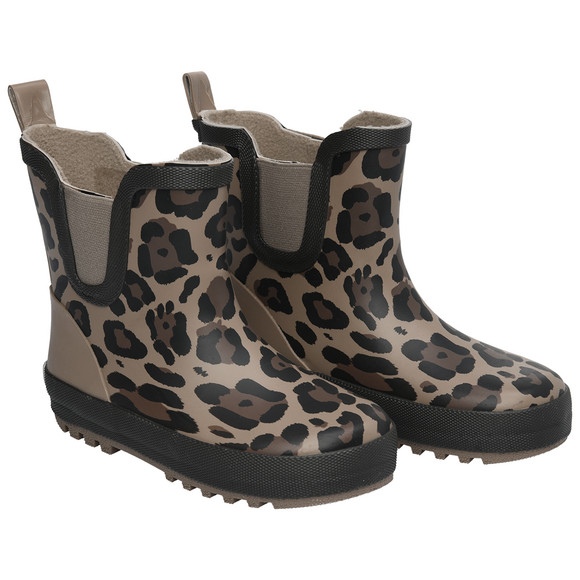 Mädchen Gummistiefel mit Leo-Allover