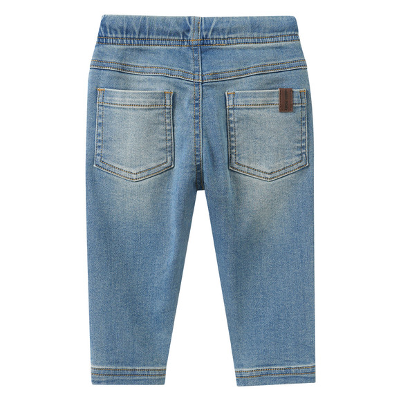 Baby Jeans mit Used-Waschung