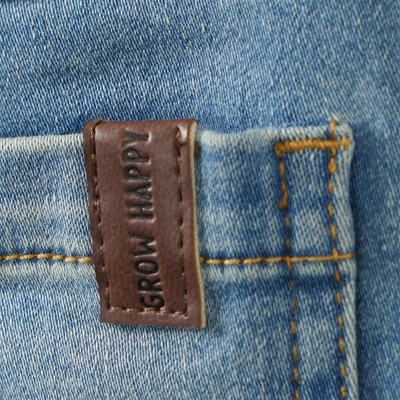 Baby Jeans mit Used-Waschung