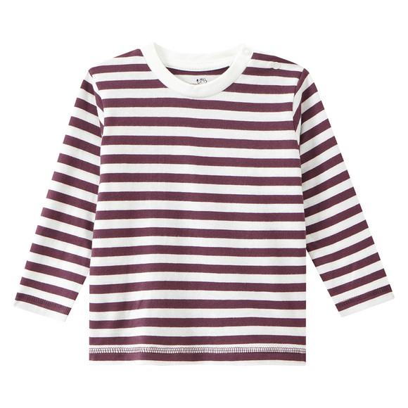Baby Langarmshirt im Ringel-Look
