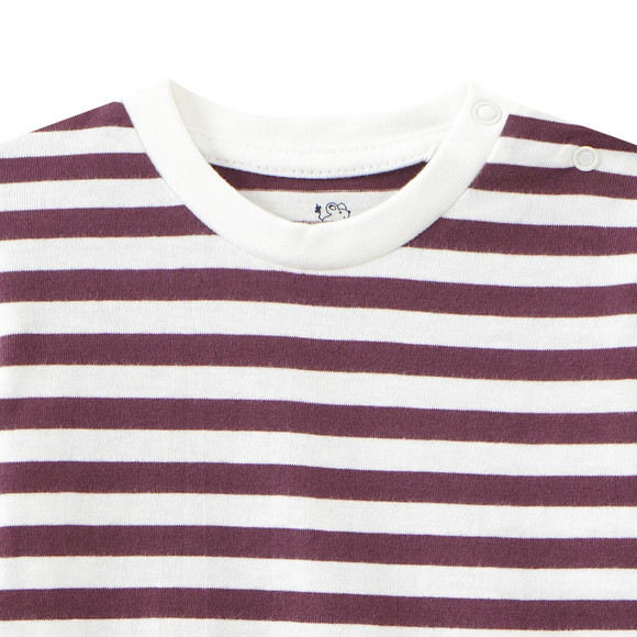 Baby Langarmshirt im Ringel-Look