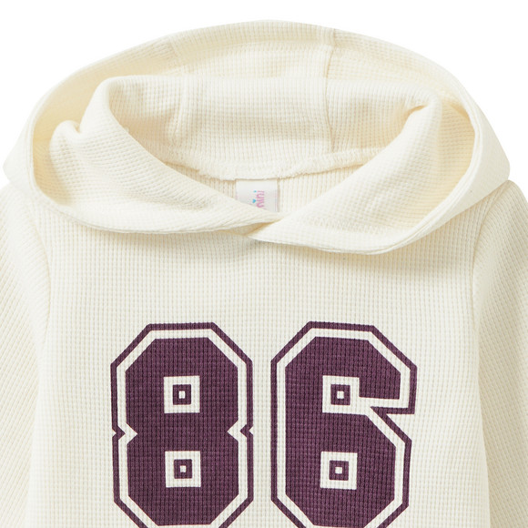 Baby Langarmshirt mit Waffelstruktur