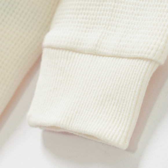 Baby Langarmshirt mit Waffelstruktur