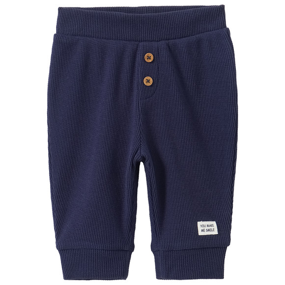 2 Newborn Jogginghosen mit Waffelstruktur