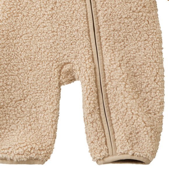Newborn Teddy-Overall mit Kapuze