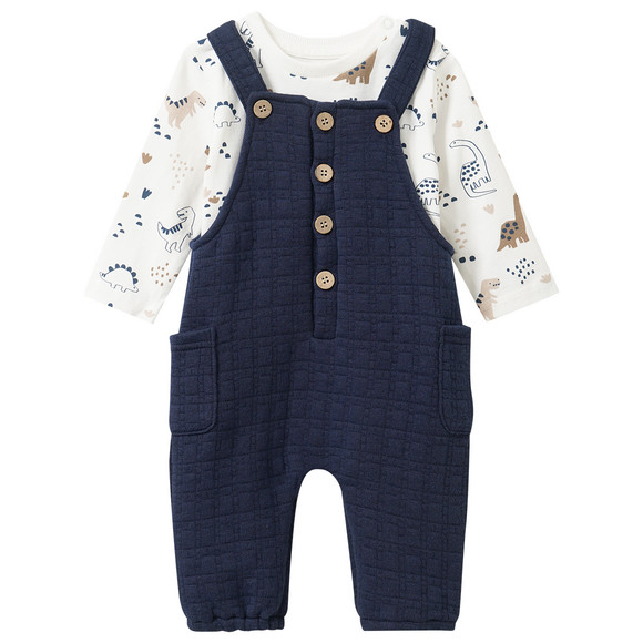  Newborn Set Latzhose und Langarmshirt