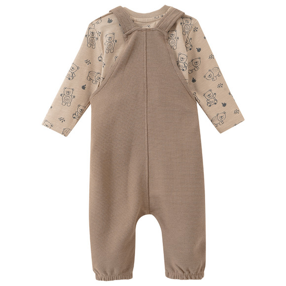 Newborn Set mit Shirt und Latzhose