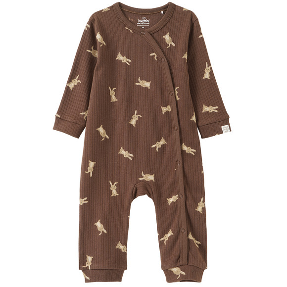 Newborn Schlafanzug mit Hasen-Allover