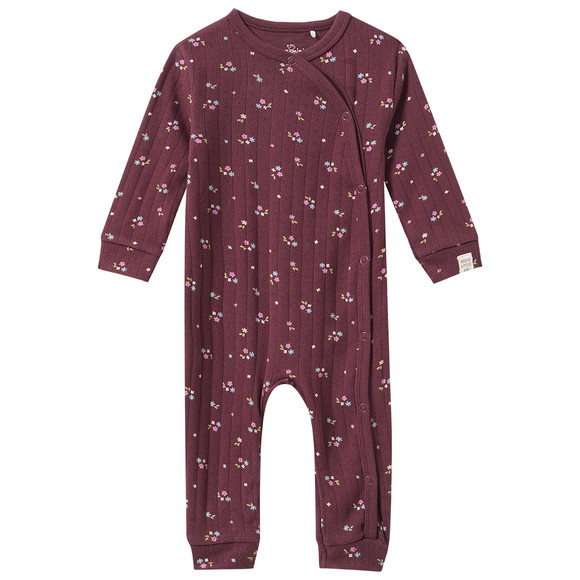 Newborn Schlafanzug mit Ajour-Muster