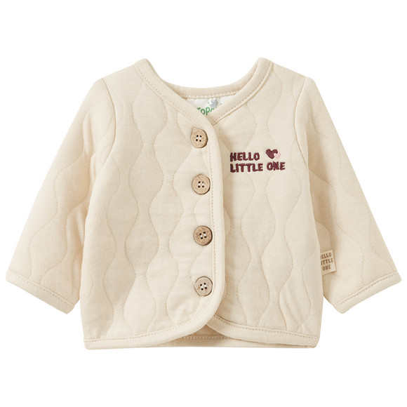 Newborn Jäckchen mit Bio-Baumwolle