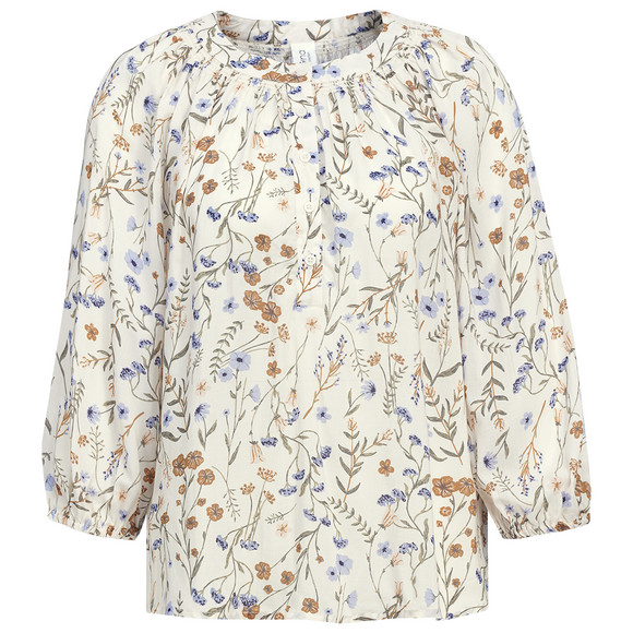 Damen Modal-Bluse mit Knopfleiste