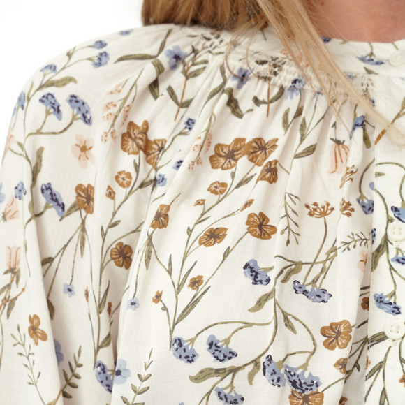 Damen Modal-Bluse mit Knopfleiste