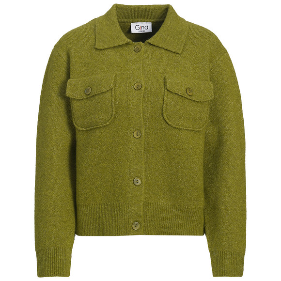 Damen Strickjacke mit Woll-Anteil