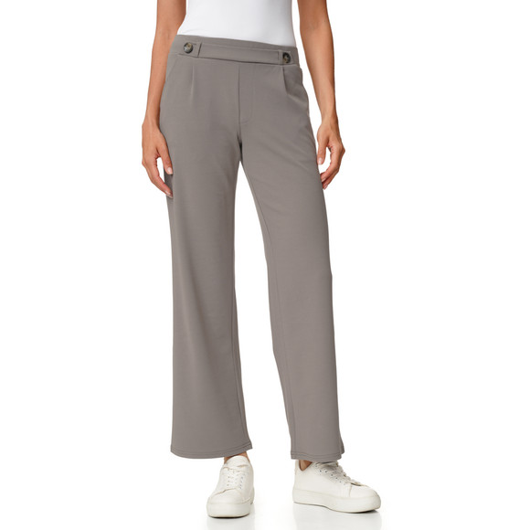 Damen Wide-Leg-Hose mit Taschen